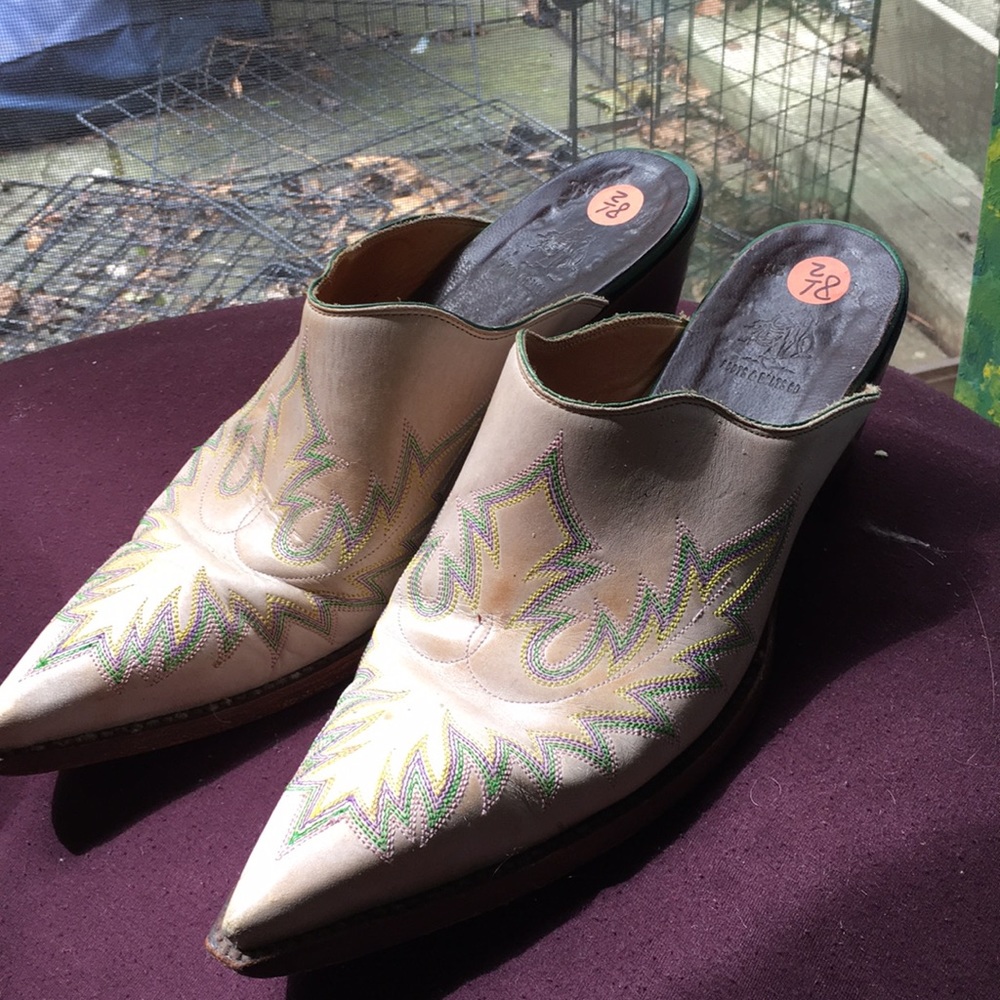 Womens Old Gringo Western Mules